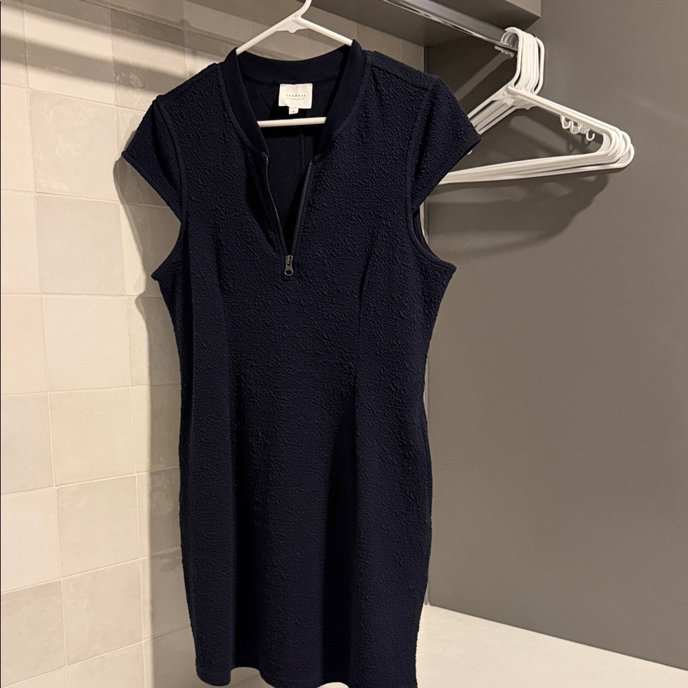 Sundays Navy Mini Dress